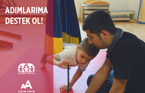 Adımlarınla Cerebral Palsy’li Çocuklara Yardım Et